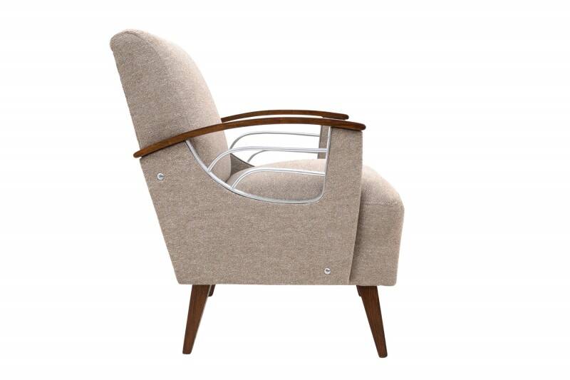 Pair of vintage armchairs, Czech Republic, 1960s