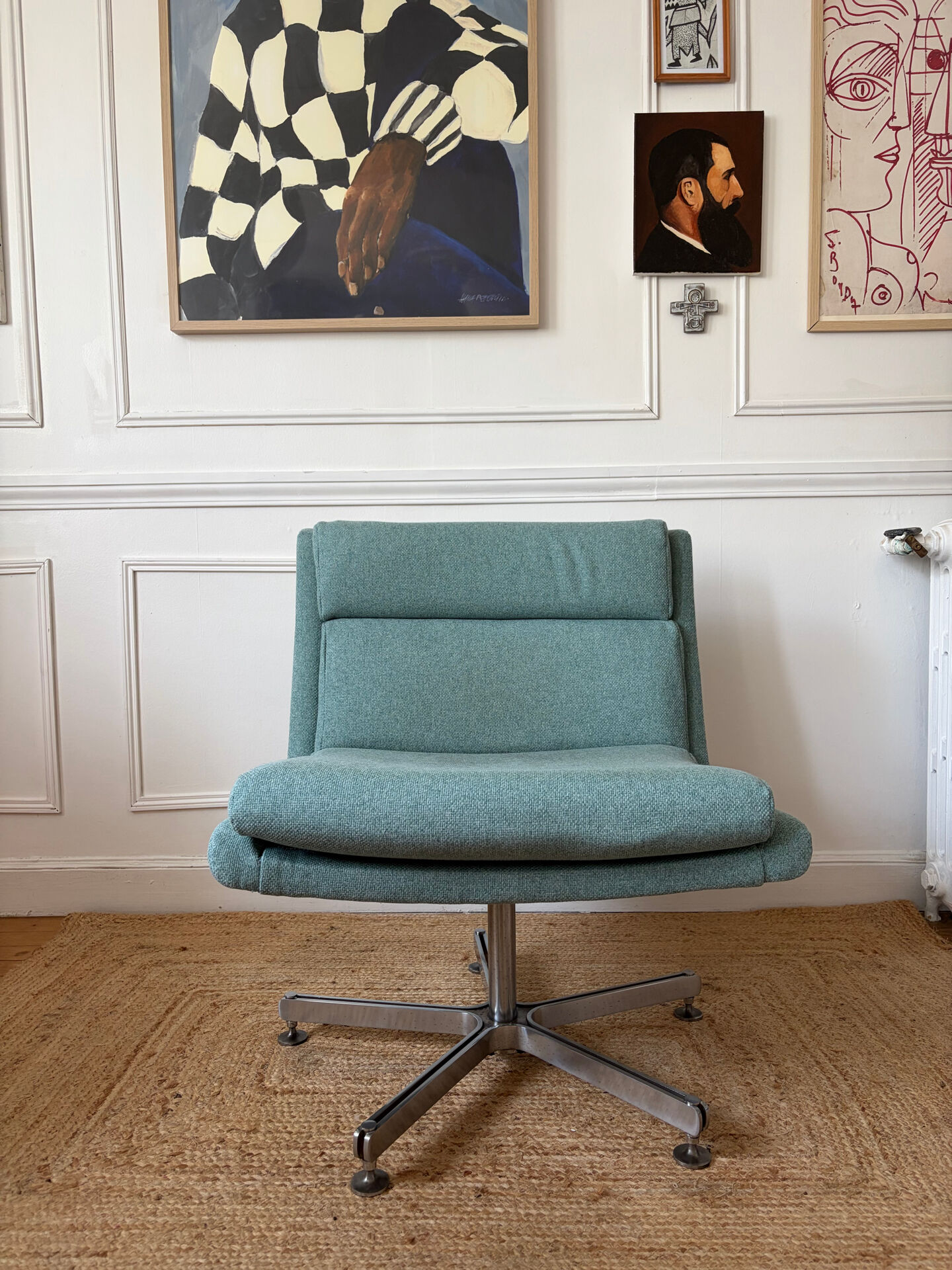 Vintage lounge chair 1970s