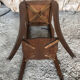Sellette table appoint bois vintage #a228