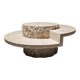 Mactan stone coffee table by Magnussen Ponte, 1980s
