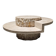 Mactan stone coffee table by Magnussen Ponte, 1980s