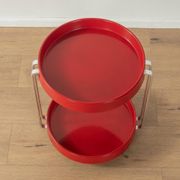 Space Age serving trolley from the 1970s, vintage