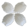 Set of 4 slipware bowls