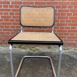 Cesca design chair b32 model black and chrome