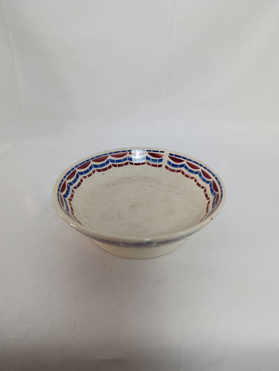 Low compote dish Badonviller model Loudéac