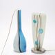 Modernist glass lamp