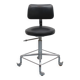 1960s office swivel chair in black