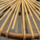 Vintage rattan chair Rohe Noordwolde Netherlands 1960s design