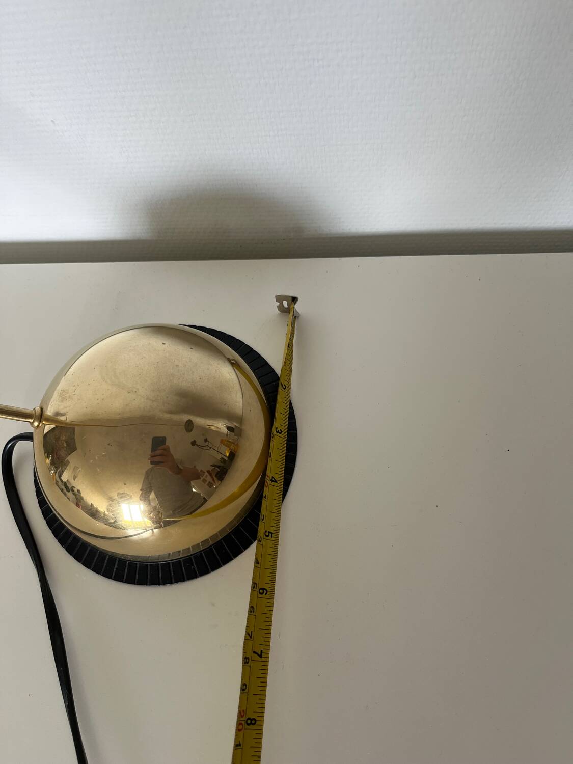 Vrieland lamp in brass