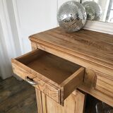 Parisian buffet raw wood