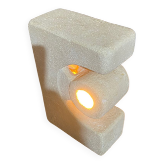 Albert Tormos limestone lamp 1970