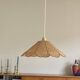 Vintage rattan chandelier pendant light decoration