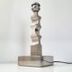 Vintage Binox 1960 stainless steel lamp