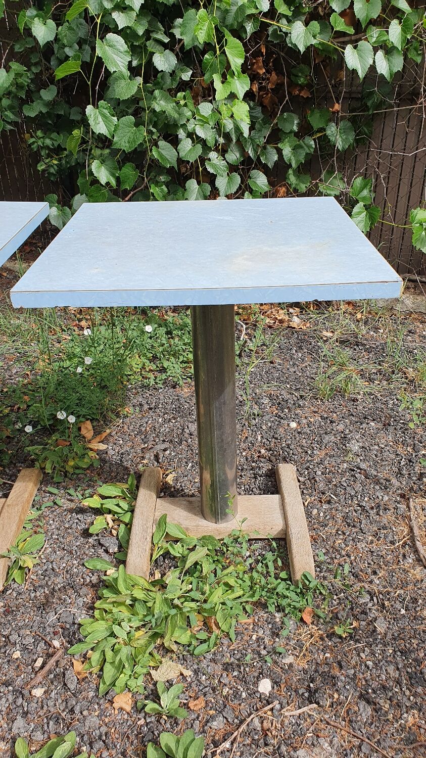 Pair of bistro tables
