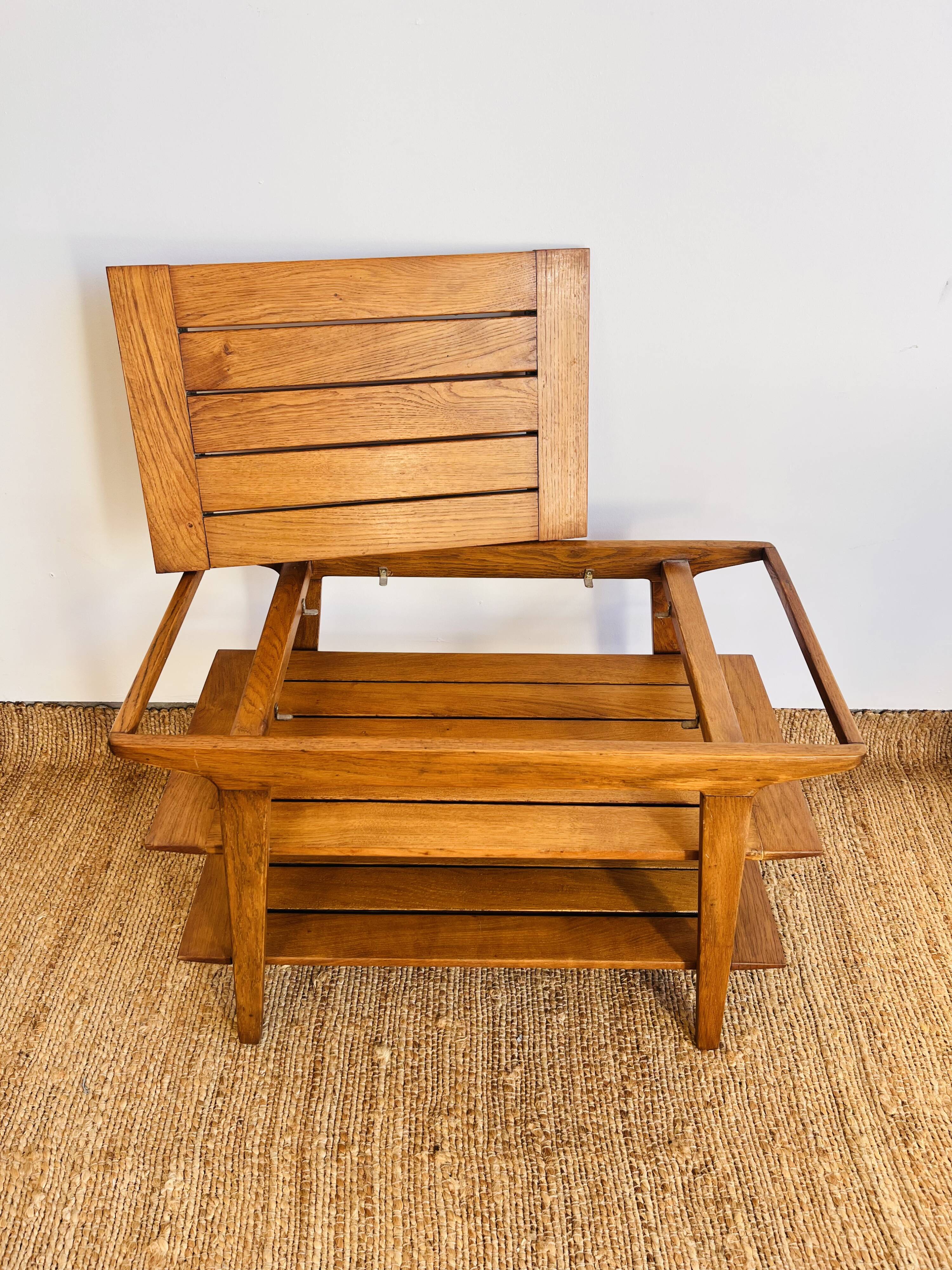 Scandinavian wooden sideboard by René-Jean CAILLETTE