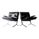 2 vintage Joker armchairs, Olivier Mourgue edition Airborne, 1960s 1970s