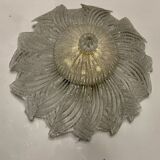 Plafonnier en verre vénitien de Murano, années 1960