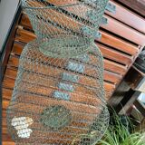 Old vintage metal basket