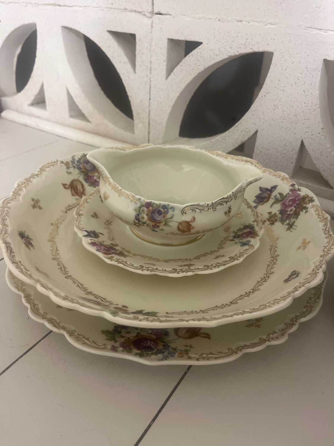 Limoges dinnerware set