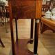 Empire style bedside table in mahogany and bronze