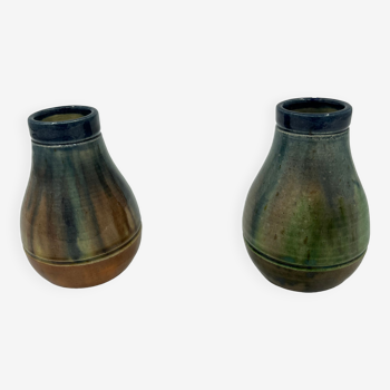 Duo of ceramic vases
