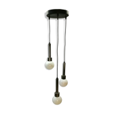 Suspension cascade  opaline  années 70