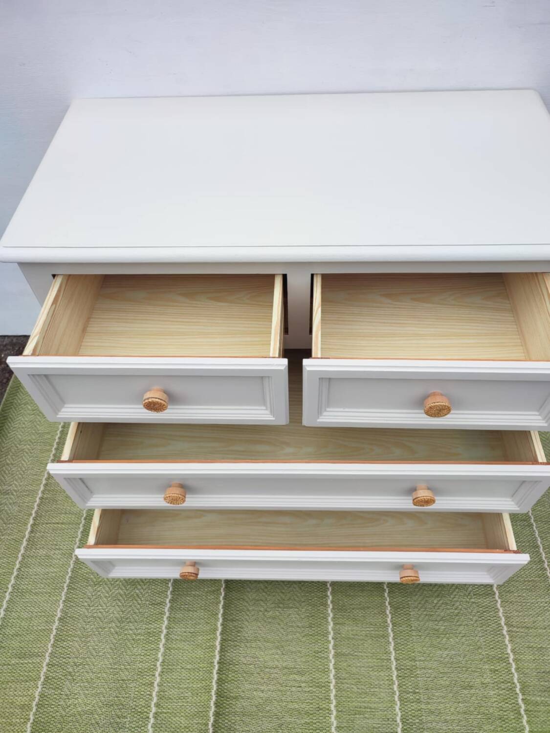 Restored vintage chest of drawers