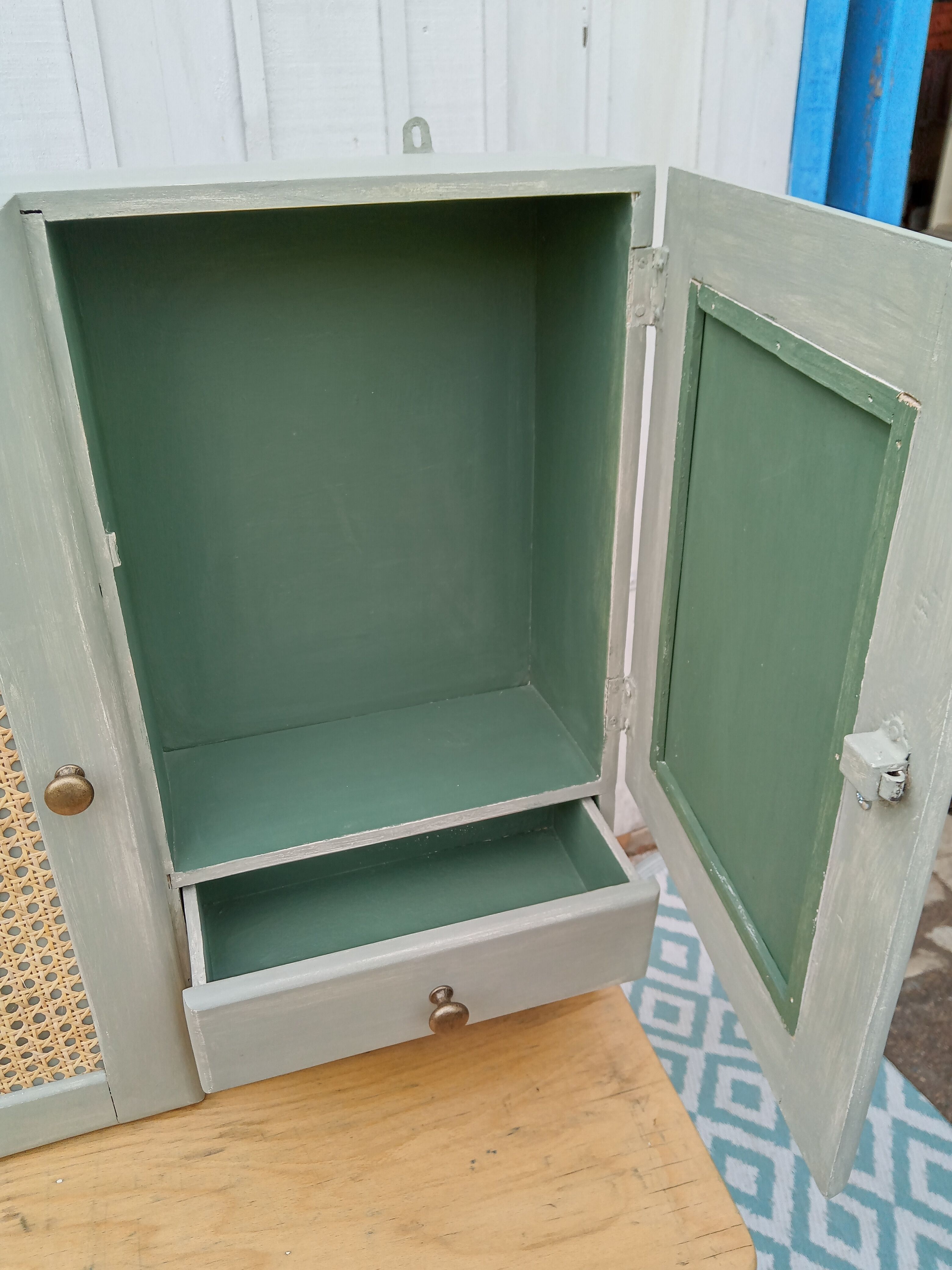 Wooden / canning toilet cabinet