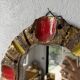 Pair of ceramic mirrors 1950 dlg Mithé