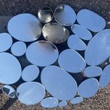 Oval mirror 65x50cm