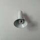 Vintage Raak adjustable wall lamp, chrome and white metal, Netherlands 1970