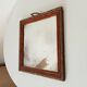 Miroir ancien carré XIXeme