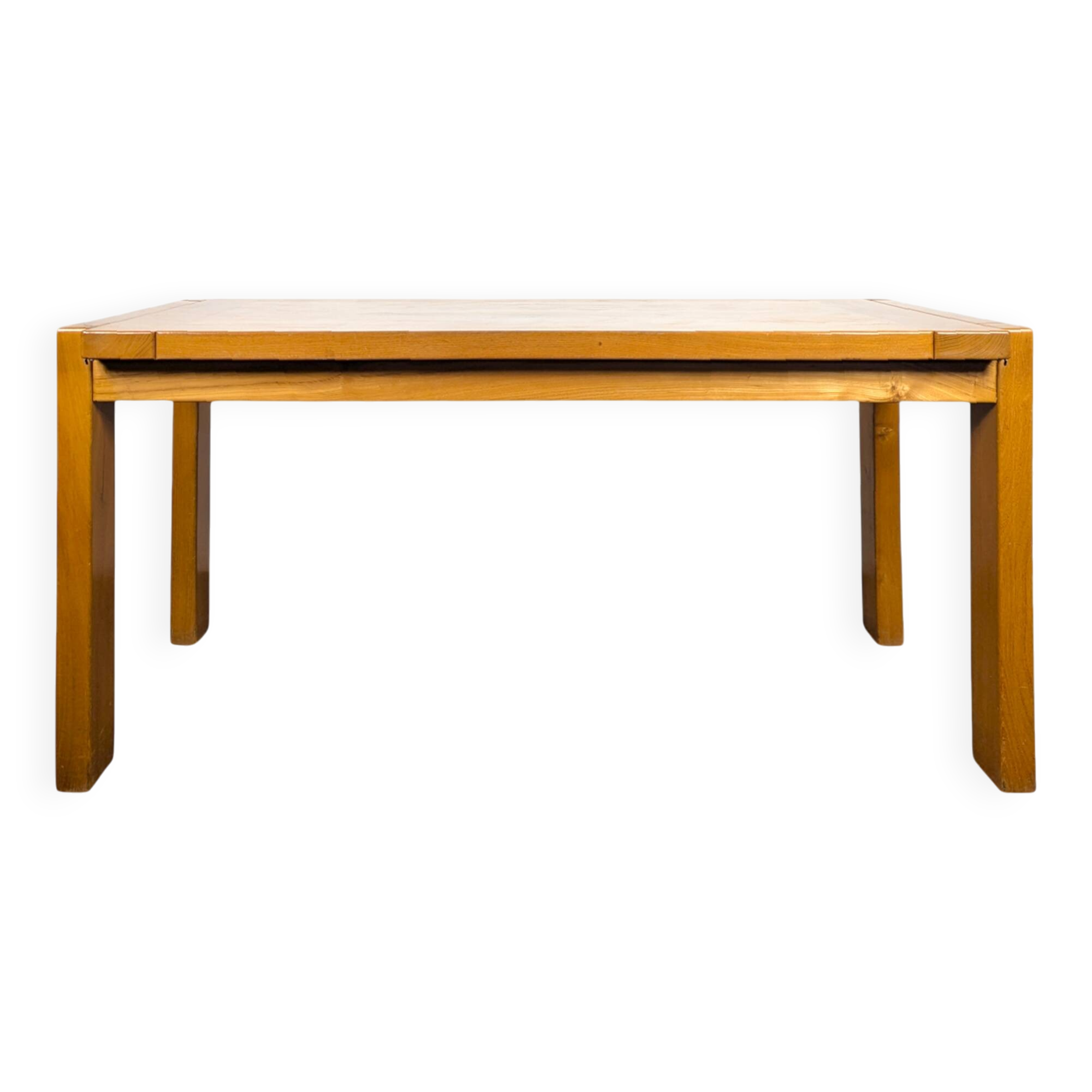 Table en orme extensible Maison Regain