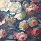 Still Life, Large Oil Painting On Canvas, Italy, 19th Century