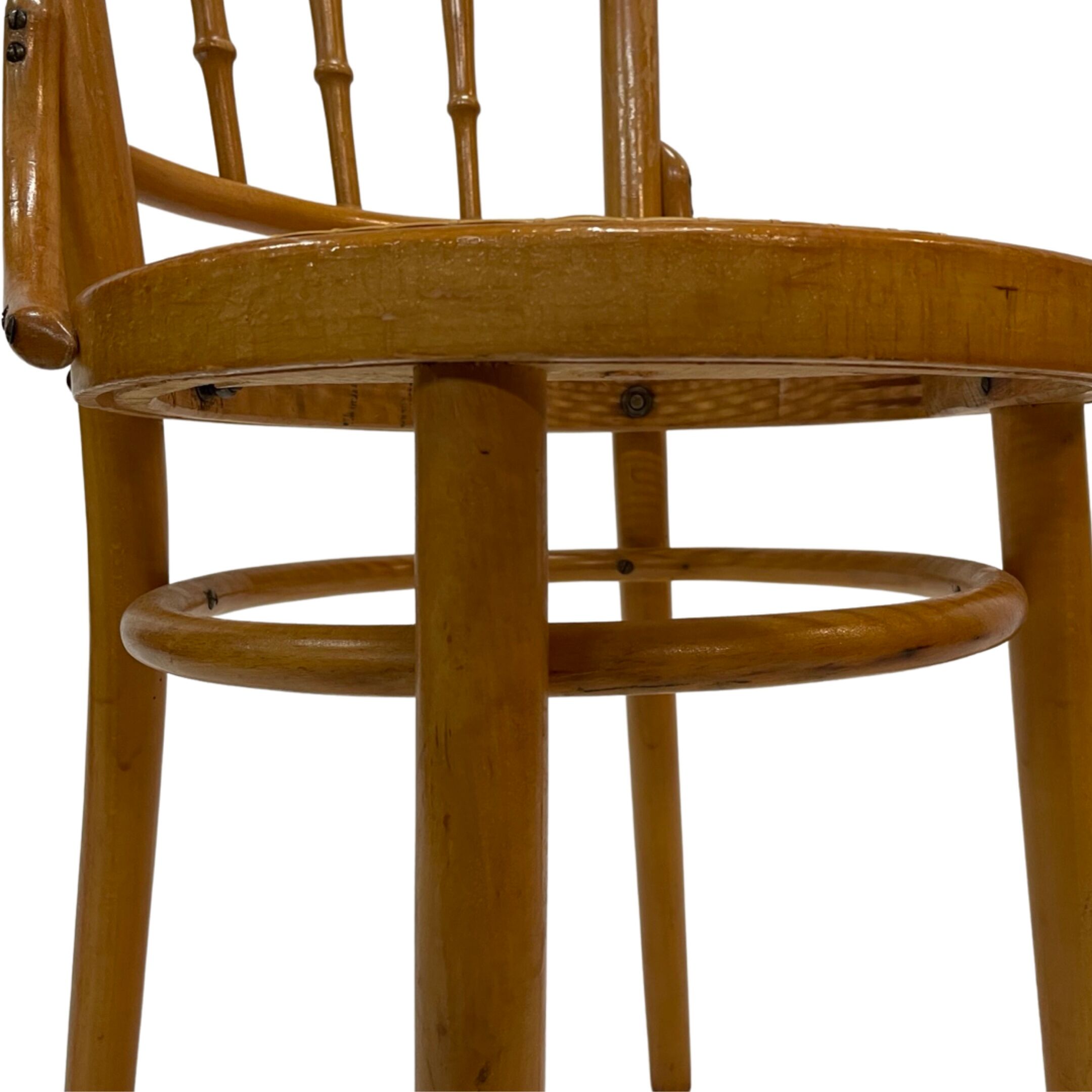 Vintage chair beech minimalist