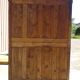 Large Louis Philippe wardrobe in solid walnut
