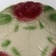 Assiette barbotine - Rose