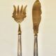 Fish serving cutlery