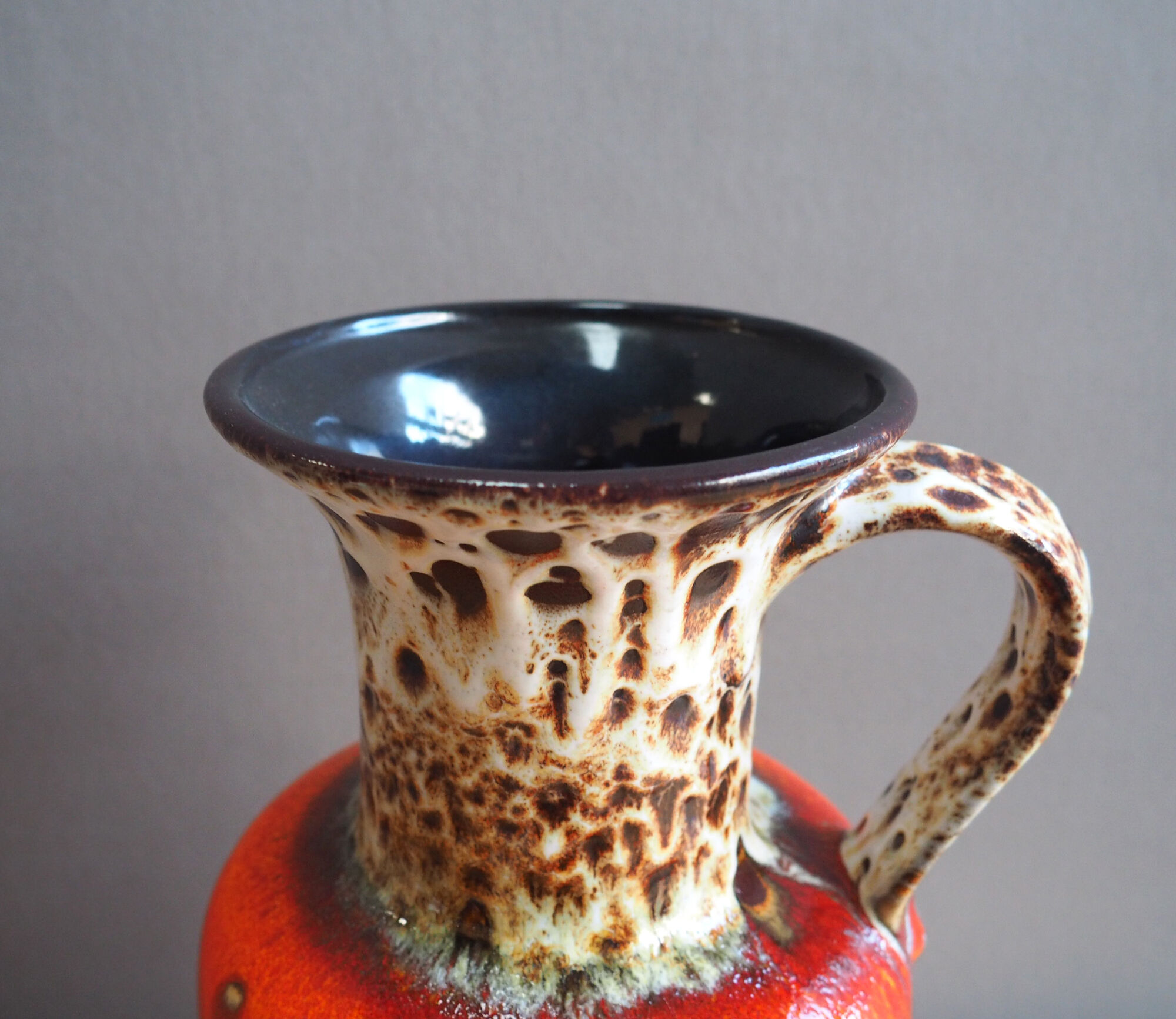 Fat Lava Jasba ceramic floor vase, 1960