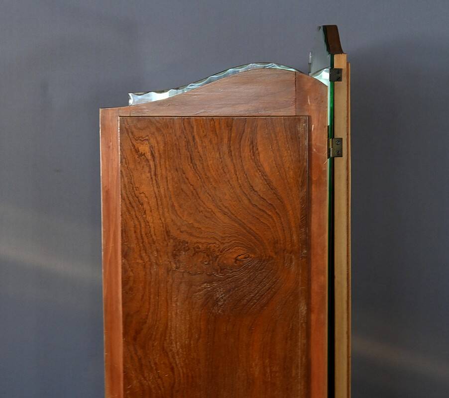 Fruitwood glass dressing table – 1950