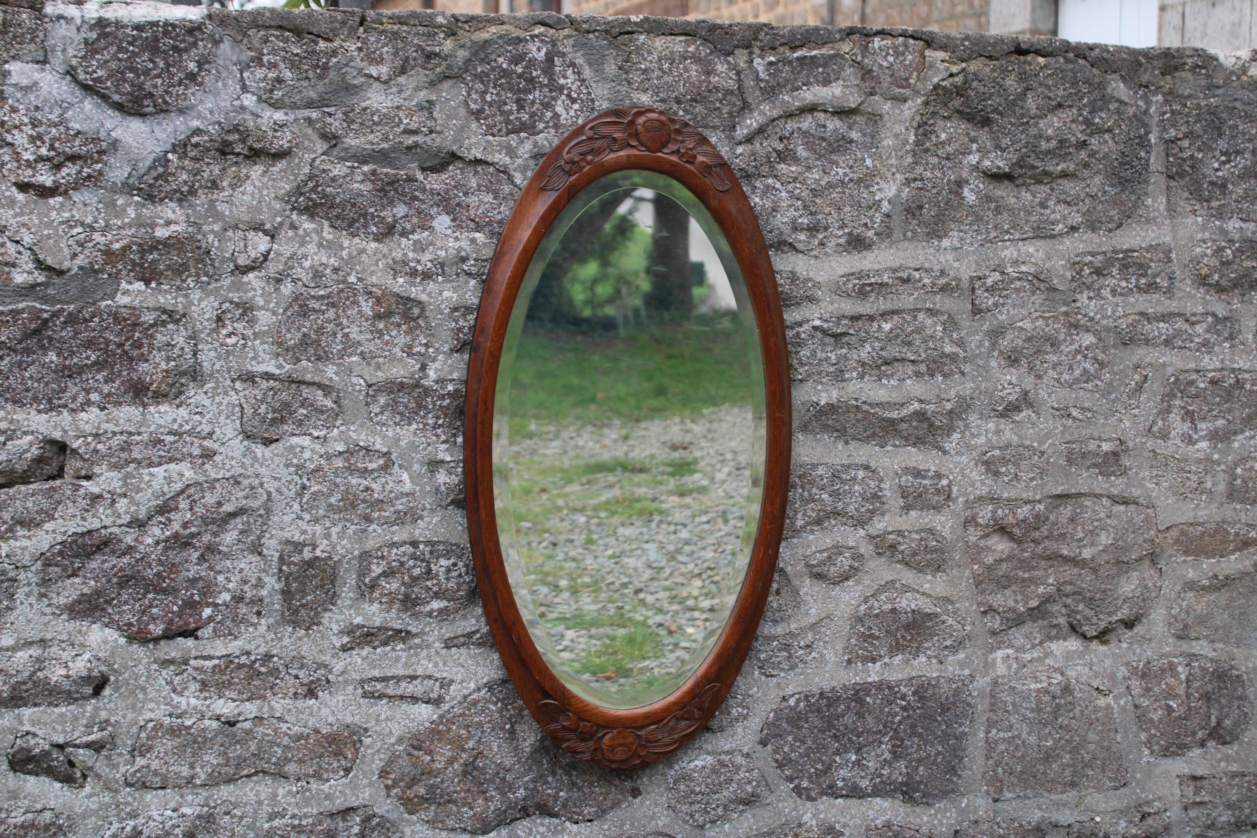 Art Deco Beveled Mirror