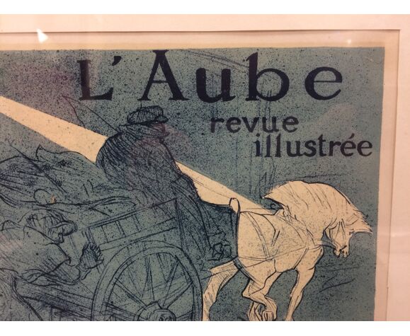 Affichette "L'Aube"