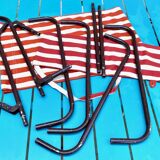 Vintage portable and removable deckchair