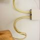 Midcentury Brass Wall Lamp, Germany, 1970s