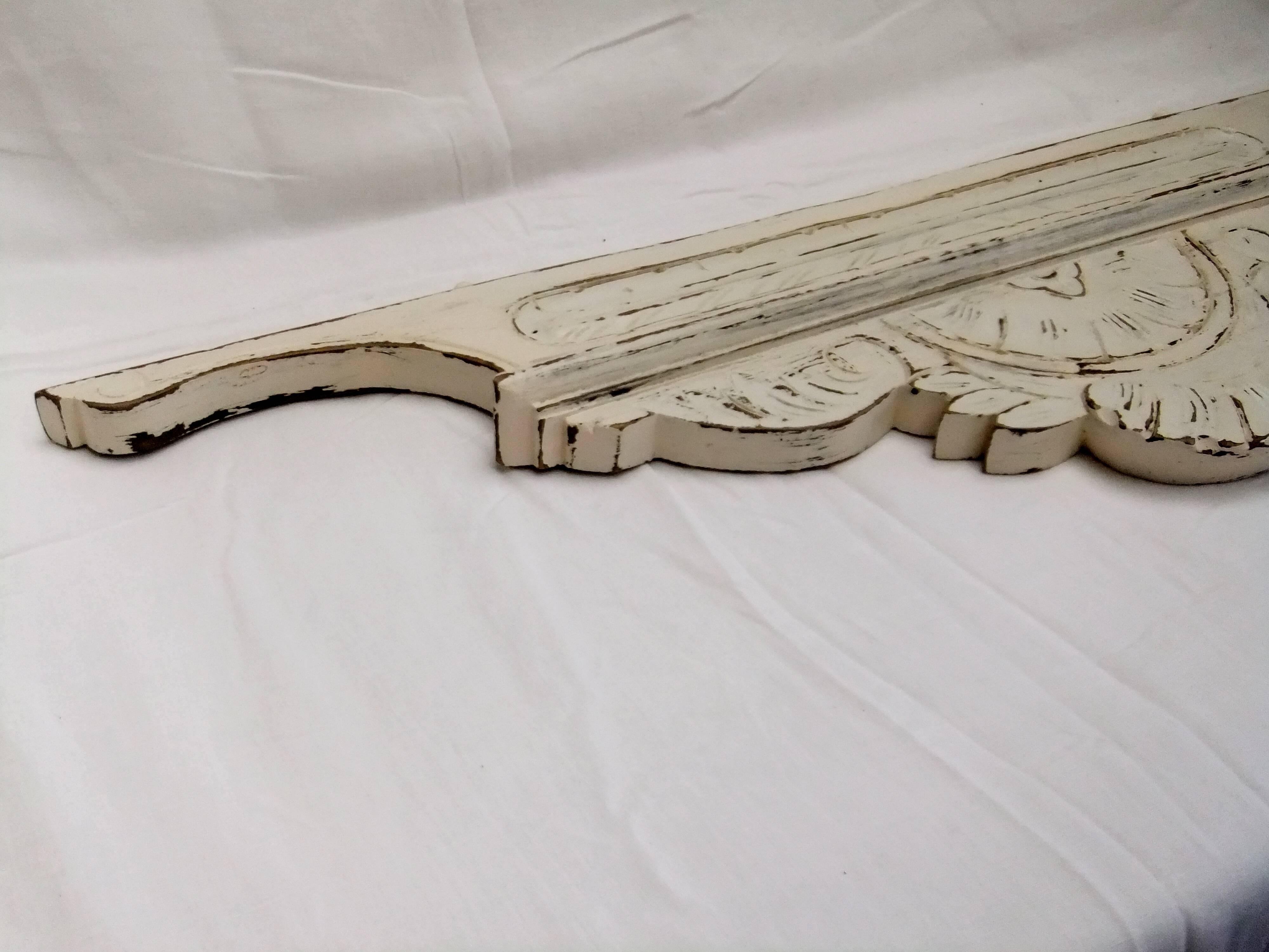 Art Nouveau pediment wood furniture patina furniture ornament