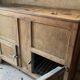 Old wooden refrigerator