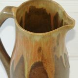 Pitcher 1.5L flaming sandstone varnished vintage 50s