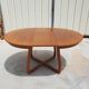 Teak dining table 1970