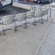 Six Sabrina model chairs by Gastone Rinaldi for Rima circa 1970