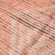 Tapis marocain vintage en laine rose